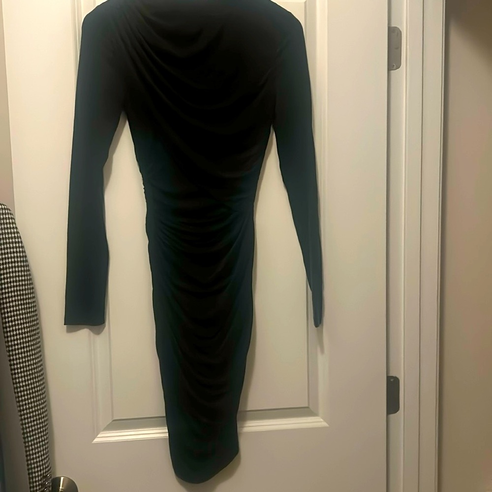 Kendall and Kylie, ruched dress